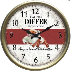 Leroy Merlin Orologio Laugh coffee, multicolore Ø 38 cm