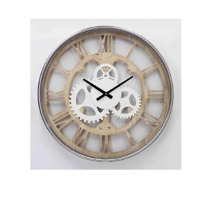 Leroy Merlin Orologio a parete Copernico in mdf, beige e grigio e bianco Ø 60 cm