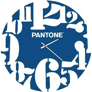 HOMEMANIA Orologio Numeri in Metallo, Bluee, Bianco,