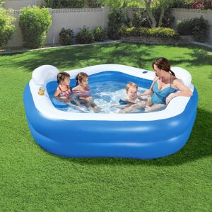 Bestway Piscina gonfiabile  Family L 2.12 x 2.03 H 0.69 m