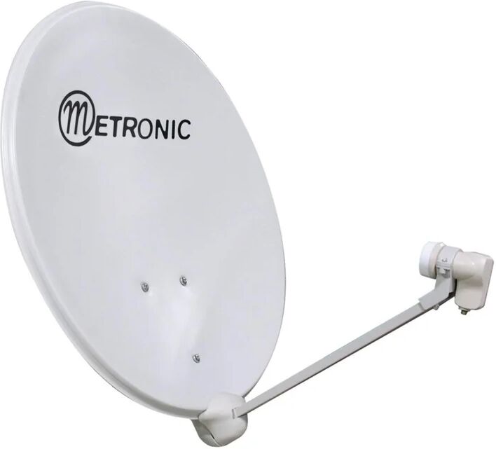 metronic antenna tv satellitare  bianco