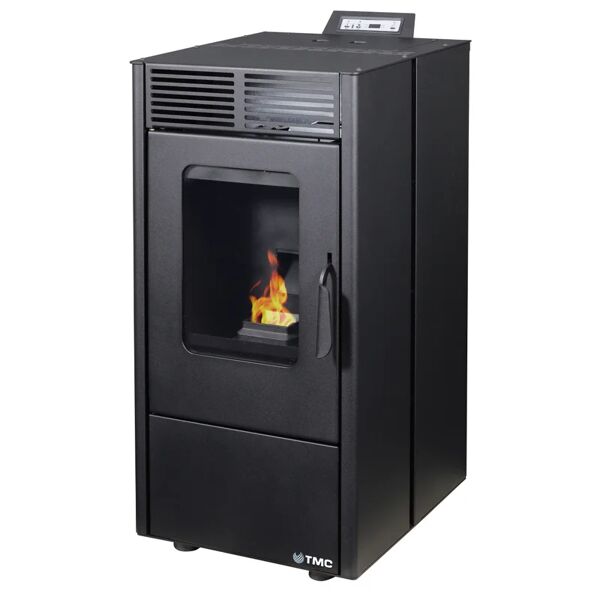 tmc stufa a pellet ventilata  500 prime 6 kw nero