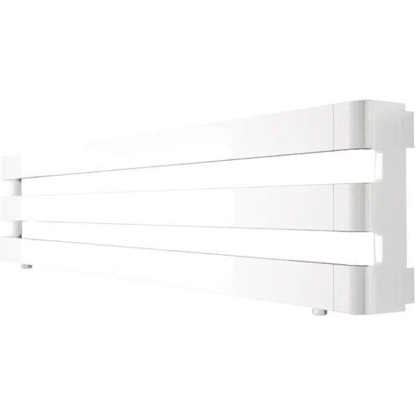 leroy merlin termoarredo step 3 elementi bianco perla interasse 127,6 cm, l 150 x h 31 cm