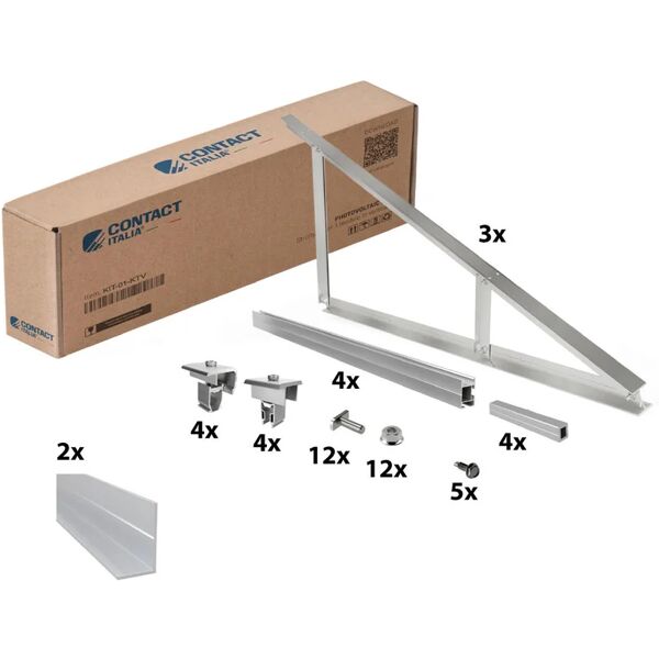 leroy merlin supporto verticale panello fotovoltaico kit-02-ktv