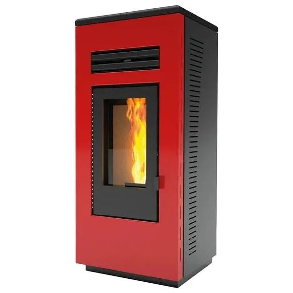 optima stufa a pellet  mod. luna 10 - bordeaux