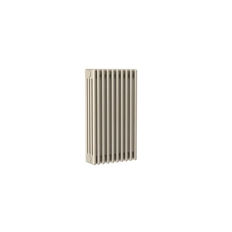 leroy merlin radiatore acqua calda in acciaio 4 colonne, 10 elementi interasse 53,5 cm, sabbia