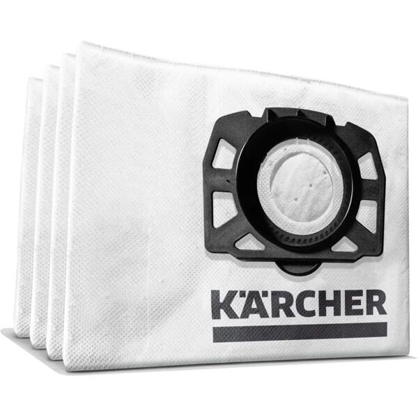 karcher sacchetto di aspirazione  filtro in vello poliestere 19 l per wd 2, wd 3 e se 4 pezzi