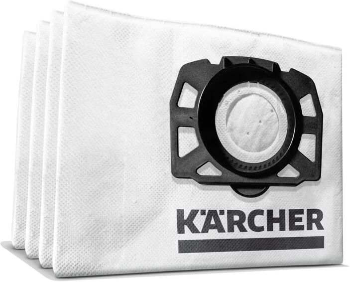 karcher sacchetto di aspirazione  filtro in vello poliestere 19 l per wd 2, wd 3 e se 4 pezzi