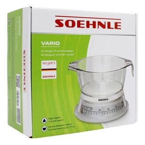 Soehnle VARIO BILANCIA DA CUCINA ANALOGICA CON PORTATA FINO A 500 GR 1 PZ