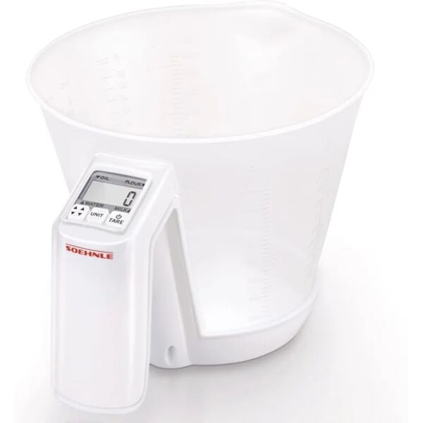 soehnle bilancia da cucina baking star 3 kg bianca 66221