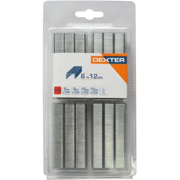 dexter graffa  l 11.4 mm h 0.6 cm 4800 pezzi