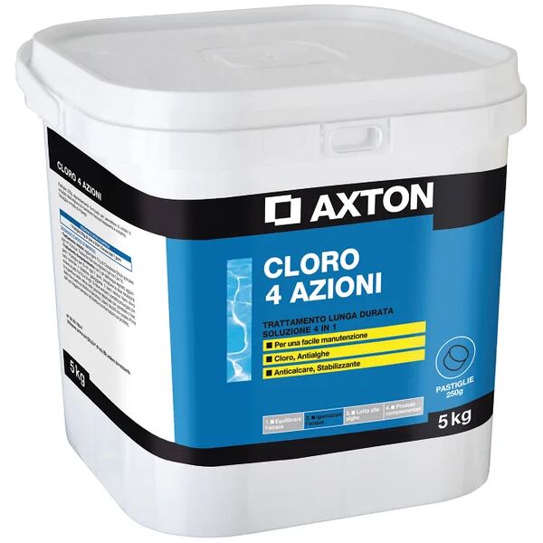 axton cloro 4 azioni in pastiglie  5 kg