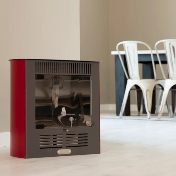 ruby stufa bio-alcol  biostufa mini smart bordeaux