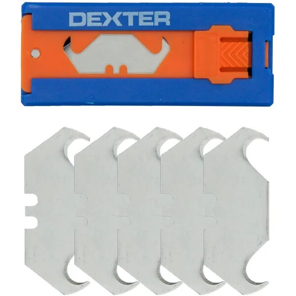 dexter lama di ricambio per cutter  5 pezzi