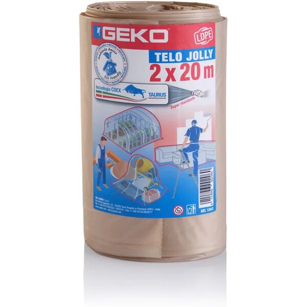 leroy merlin telo di protezione jolly 20 x 2 m beige