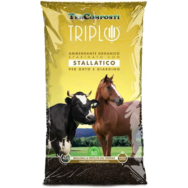 tercomposti stallatico  sfarinato 45 l