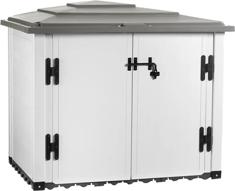 garofalo box portattrezzi in resina  urban 100 l 122.5 x p 82.5 x h 111 cm