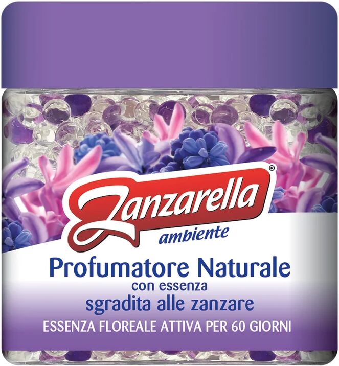 zanzarella repellente per zanzare  perle profumazione floreale 170g 170 gr