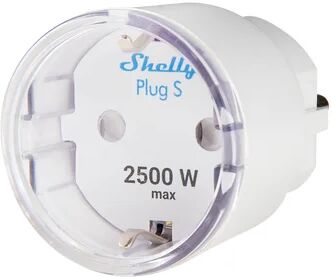 shelly adattatore collegato wi-fi   plus plug s bianco