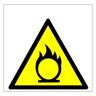 LETTERFIX Cartello segnaletico Pericolo incendio pvc x 17 cm
