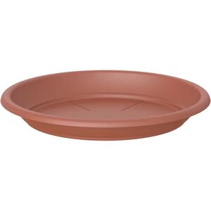 ARTEVASI Sottovaso per vaso da fiori  in polipropilene di colore terracotta Ø 56 x H 7.4 cm