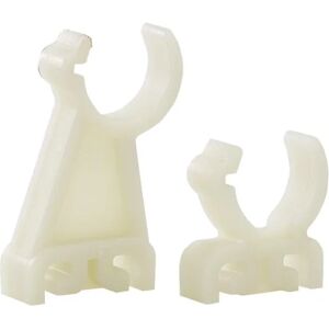 Leroy Merlin Supporto per collettore Semplici e con rubinetti L 3 cm bianco