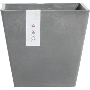 ECOPOTS Vaso per piante e fiori Rotterdam  in resina grigio H 44 cm L 50 x P 50 cm