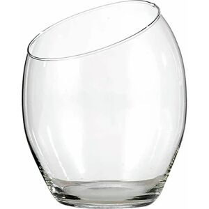 Leroy Merlin Vaso decorativo vaso in vetro trasparente H 30 cm, Ø 20 cm