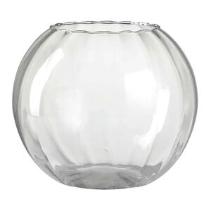 Leroy Merlin Vaso decorativo vaso in vetro trasparente H 20 cm, Ø 20 cm