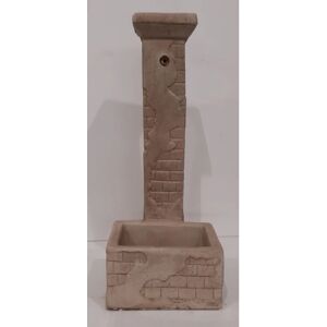 Leroy Merlin Fontana a colonna DEL BORGO in cemento H 73 cm, 38 x 28 cm