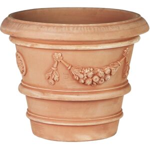 Leroy Merlin Vaso per piante e fiori Conca Festonata in terracotta terracotta H 60 cm Ø 76 cm