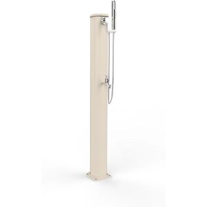 ARKEMA Fontana a colonna JG185/9001 in alluminio H 115 cm, 18.5 x 20 cm