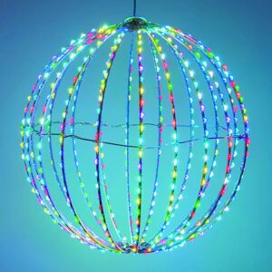 Leroy Merlin Sfera multi rgb 500 lampadine multicolore H 100 cm