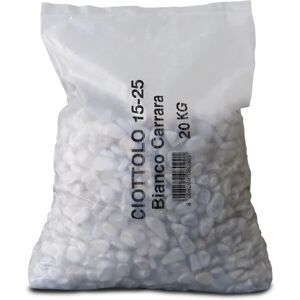 Leroy Merlin Ghiaia CIOTTOLO BIANCO CARRARA 15/25 MM 20 kg