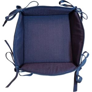 leroy merlin cesto per pane rustico in cotone blu