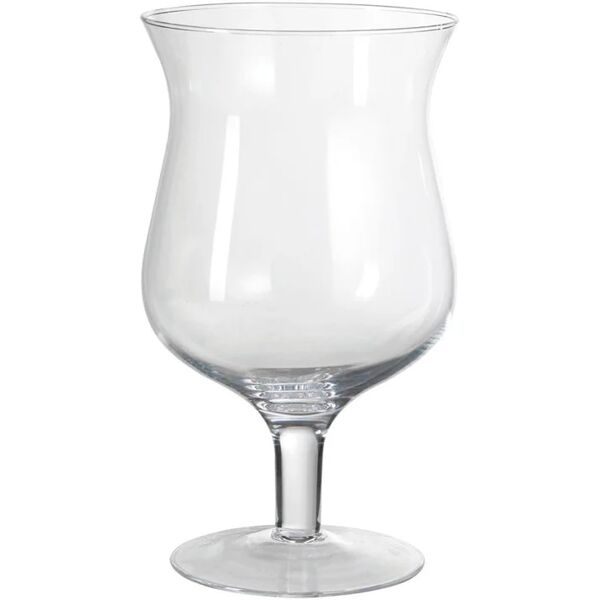 leroy merlin vaso decorativo coppa in vetro trasparente h 30 cm, Ø 26 cm