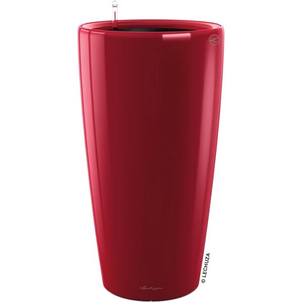 lechuza vaso rondo premium  in polipropilene rosso h 75 x Ø 40 cm