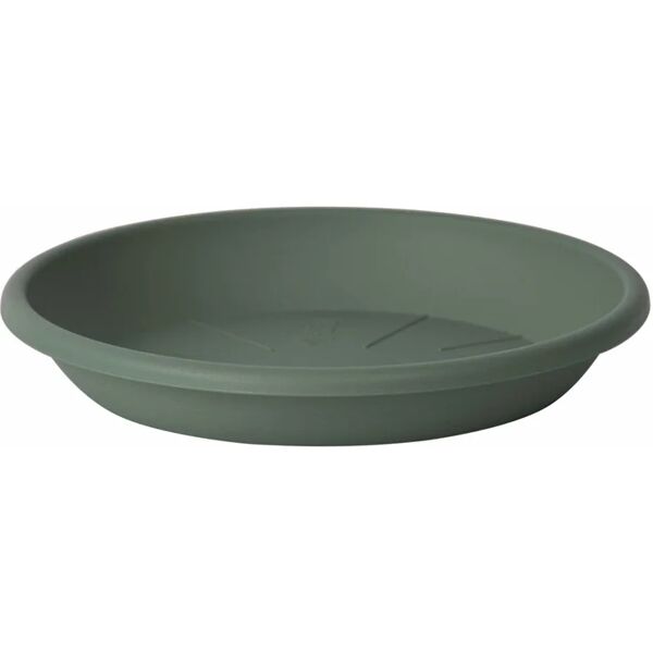 euro3plast sottovaso per vaso da fiori  medea greener in polipropilene Ø 24 x h 3.7 cm