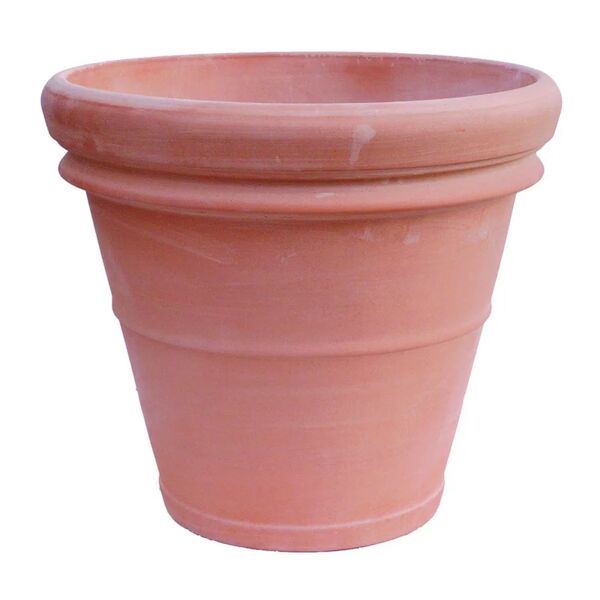 leroy merlin vaso per piante e fiori dobbio bordo toscano in terracotta h 35 cm Ø 40 cm