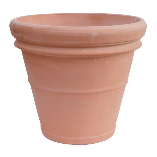 leroy merlin vaso per piante e fiori dobbio bordo toscano in terracotta terracotta h 45 cm Ø 51 cm