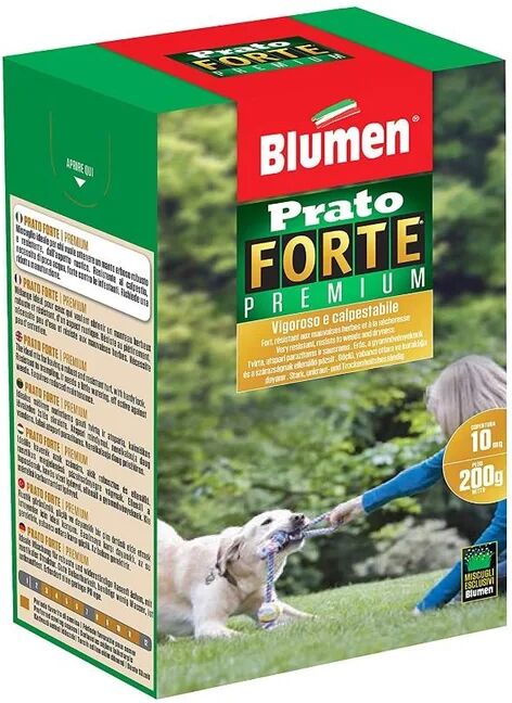 fito semi di erba per prato erboso, 200gr - ideali per semina, riparazione manto erboso fino a 10 mq