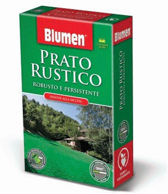 fito semi di erba per prato rustico - per semina, vari formati, robusto, resistente - blumen