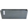 ECOPOTS Fioriera Bruges  in resina grigio H 17 cm L 55 x P 17 cm