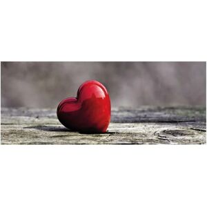 Inspire Stampa su vetro Red Heart 125x50 cm