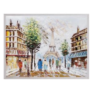 Inspire Dipinto incorniciato su tela Parigi 94.6 x 124.6 cm