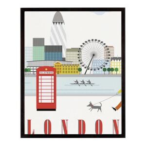 Leroy Merlin Stampa incorniciata London 30.7 x 40.7 cm
