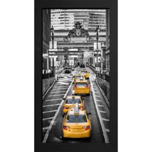 Inspire Stampa incorniciata su tela Taxi B&W 136 x 76 cm