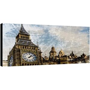 Inspire Stampa su tela Zoom Big Ben 100x50 cm