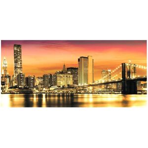 Inspire Stampa su tela New York al tramonto 100x50 cm