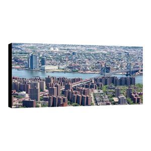 Inspire Stampa su tela New York ponte williamsburg 140x70 cm